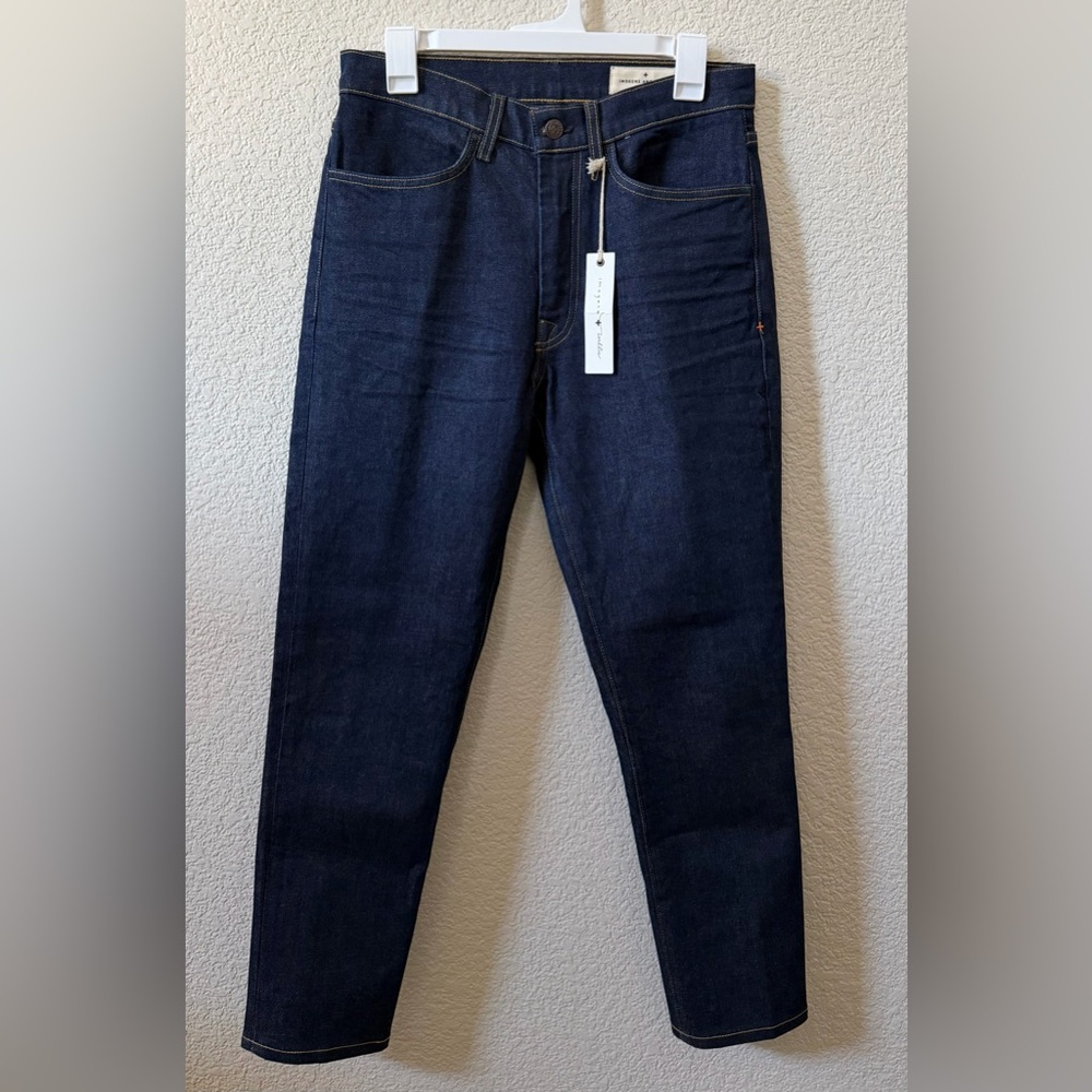 Imogene + Willie 29 Josette Water Dip Jeans High Rise Skinny Dark Blue Denim
